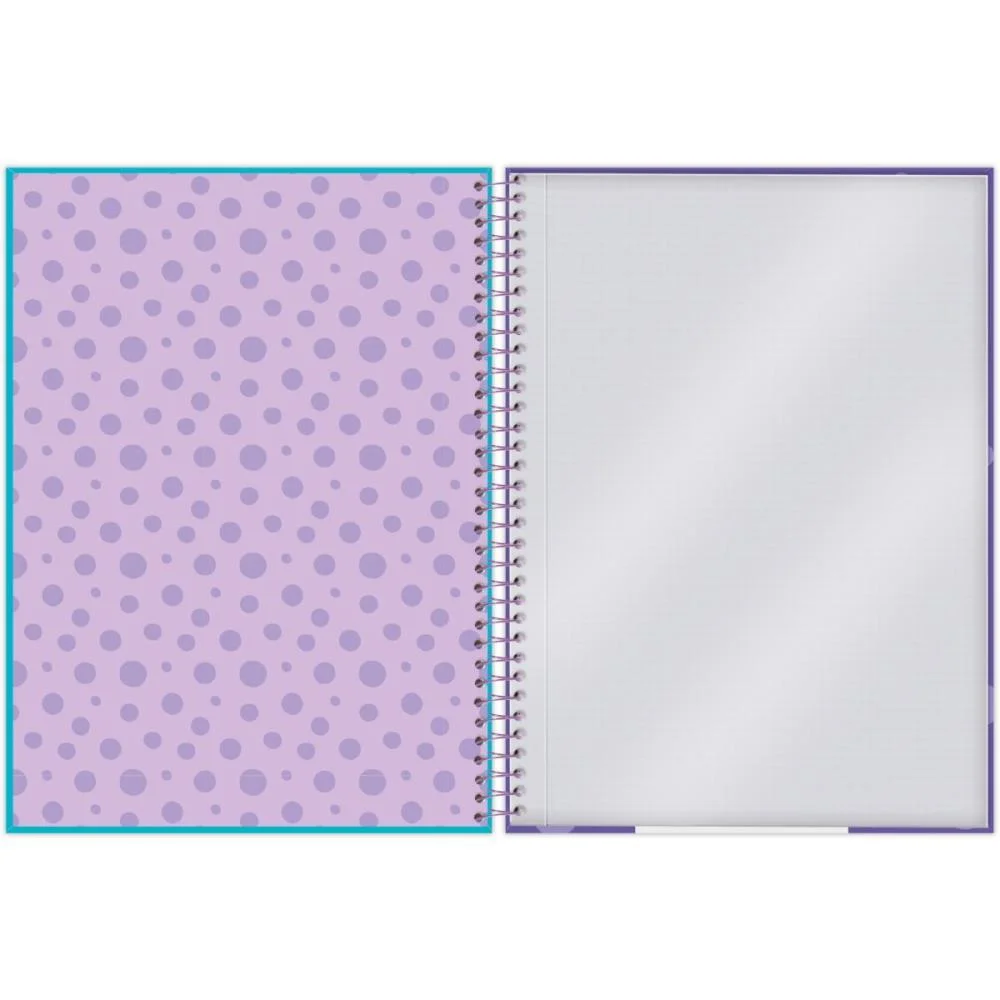 Caderno 10X1 Capa Dura Monstros S. A. 160F Foroni (Pct.c/04) - imagem 6