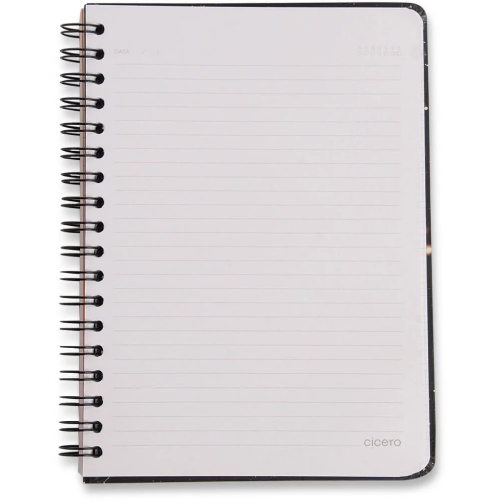 Caderno 01X1 Cp.dura Colegial Jardim Preto 80F Cicero (Unidade) - imagem 3
