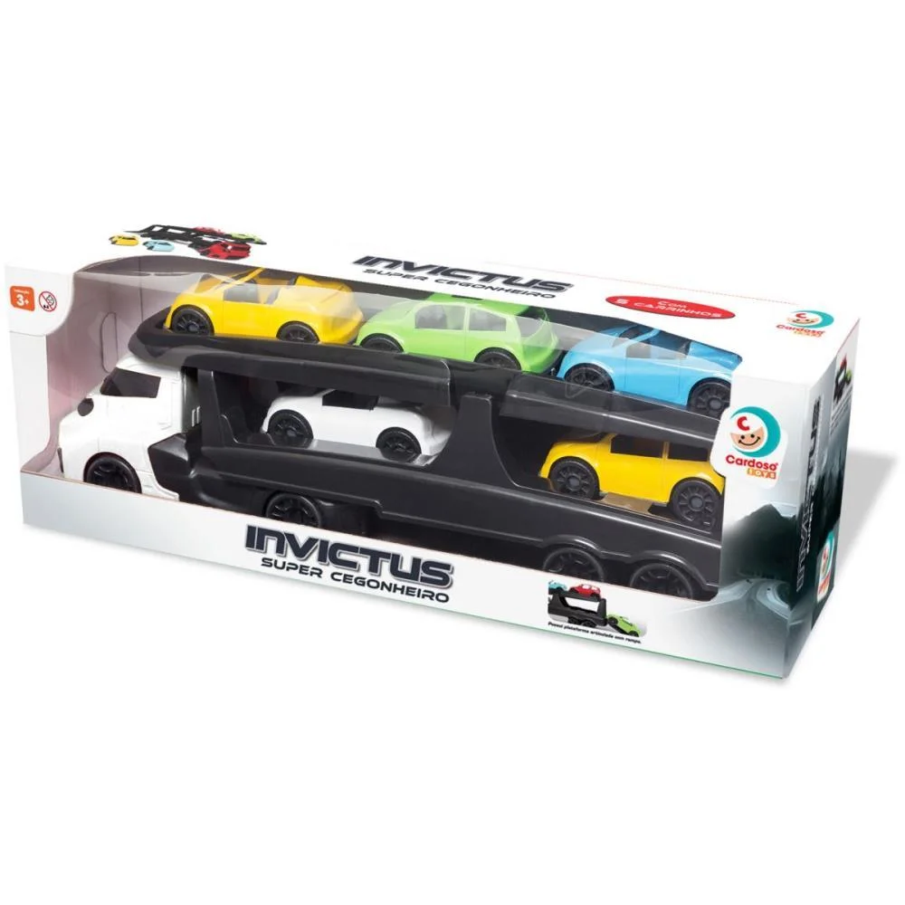 Caminhao Invictus Super Cegonheiro Cardoso Toys (Unidade) - imagem 6