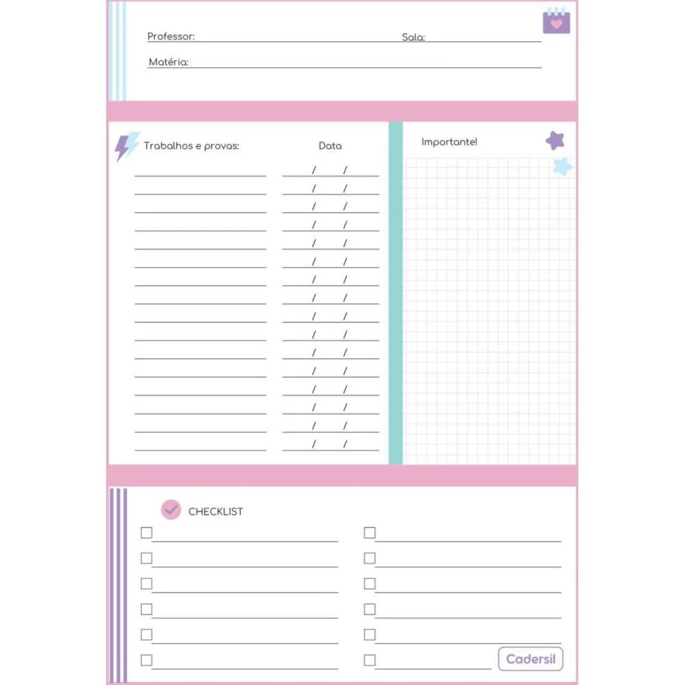 Caderno 10X1 Capa Dura Dreamland Metalizado 160Fls Cadersil (Pct.c/04) - imagem 9