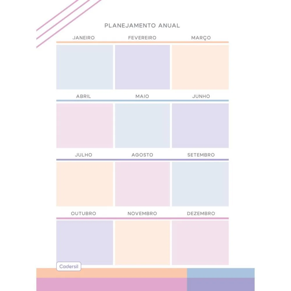 Caderno 10X1 Capa Dura Daydream 2Em1 C/Planner 168Fls Cadersil (Pct.c/04) - imagem 10