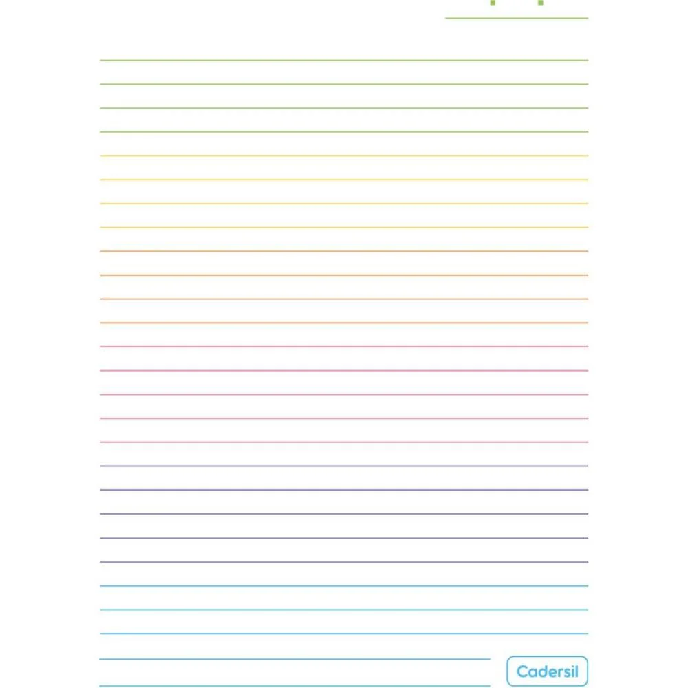 Caderno 01X1 Cp.dura Colegial Audrey 3Em1- 100Fls (S) Cadersil (Unidade) - imagem 10
