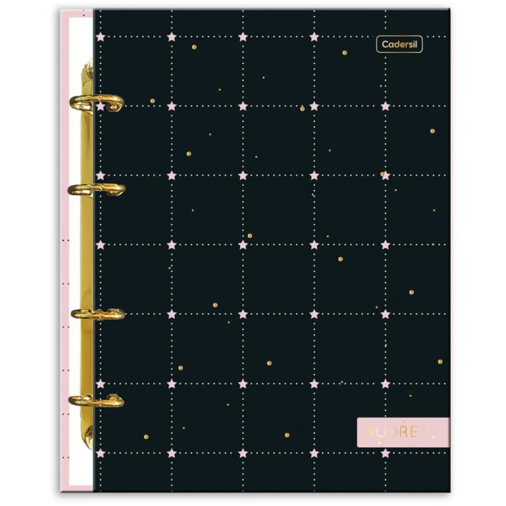Caderno Argolado Audrey C/6 Divisorias 80Fls(S) Cadersil (Unidade) - imagem 10