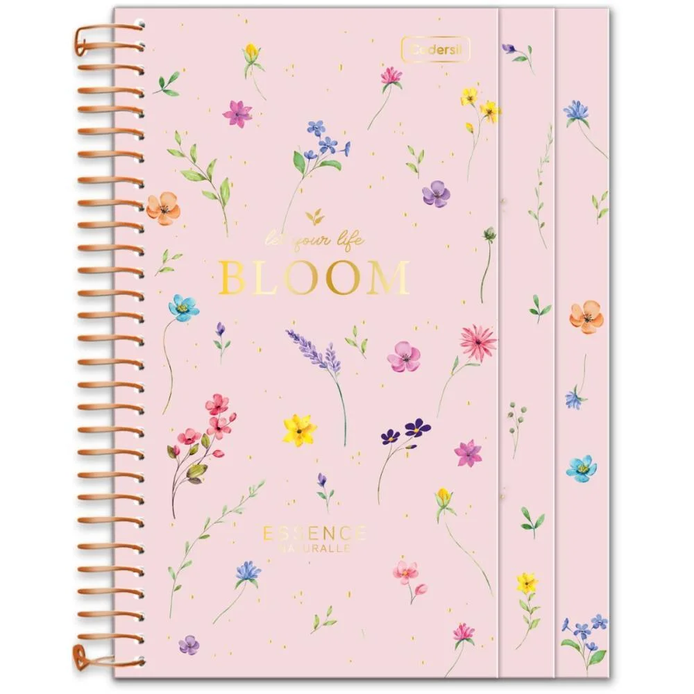Caderno 01X1 Cp.dura Colegial Essence Naturalle 3Em1-100Fl(S Cadersil (Unidade) - imagem 12