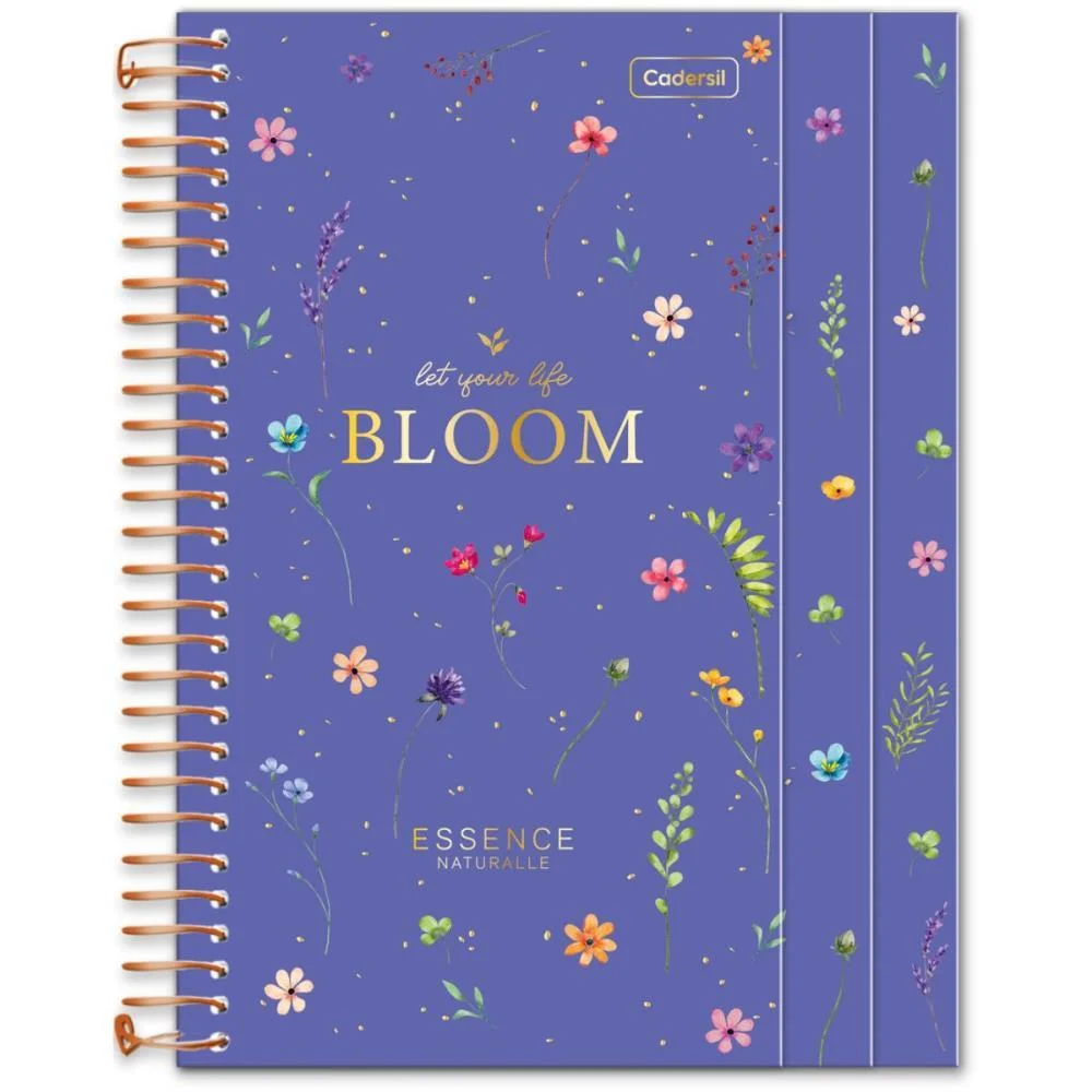 Caderno 01X1 Cp.dura Colegial Essence Naturalle 3Em1-100Fl(S Cadersil (Unidade) - imagem 13