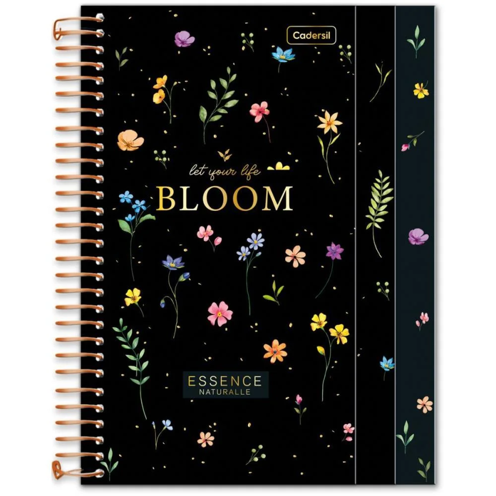 Caderno 01X1 Cp.dura Colegial Essence Naturalle 3Em1-100Fl(S Cadersil (Unidade) - imagem 4