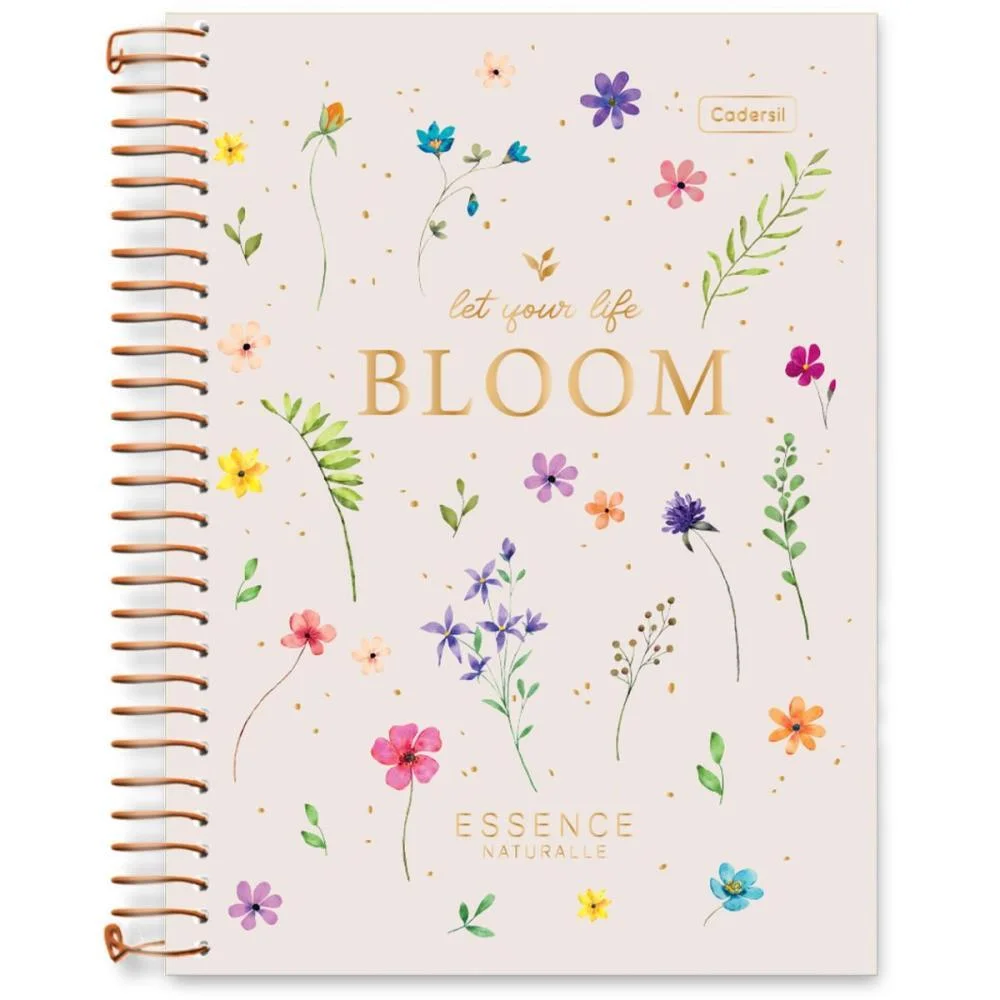 Caderno 01X1 Cp.dura Colegial Essence Naturalle 80Fls Cadersil (Pct.c/04) - imagem 3