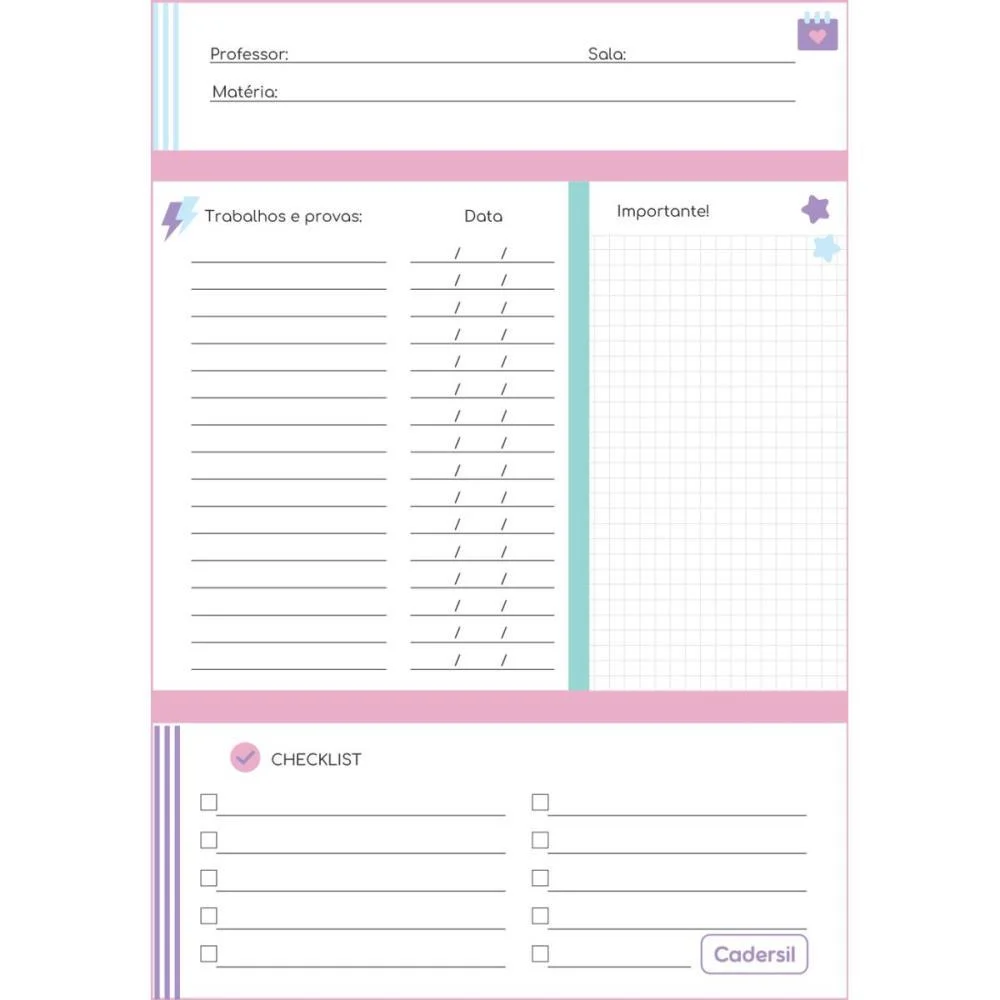 Caderno 10X1 Cp.dura Colegial Essence Naturalle 160Fls Cadersil (Pct.c/04) - imagem 7