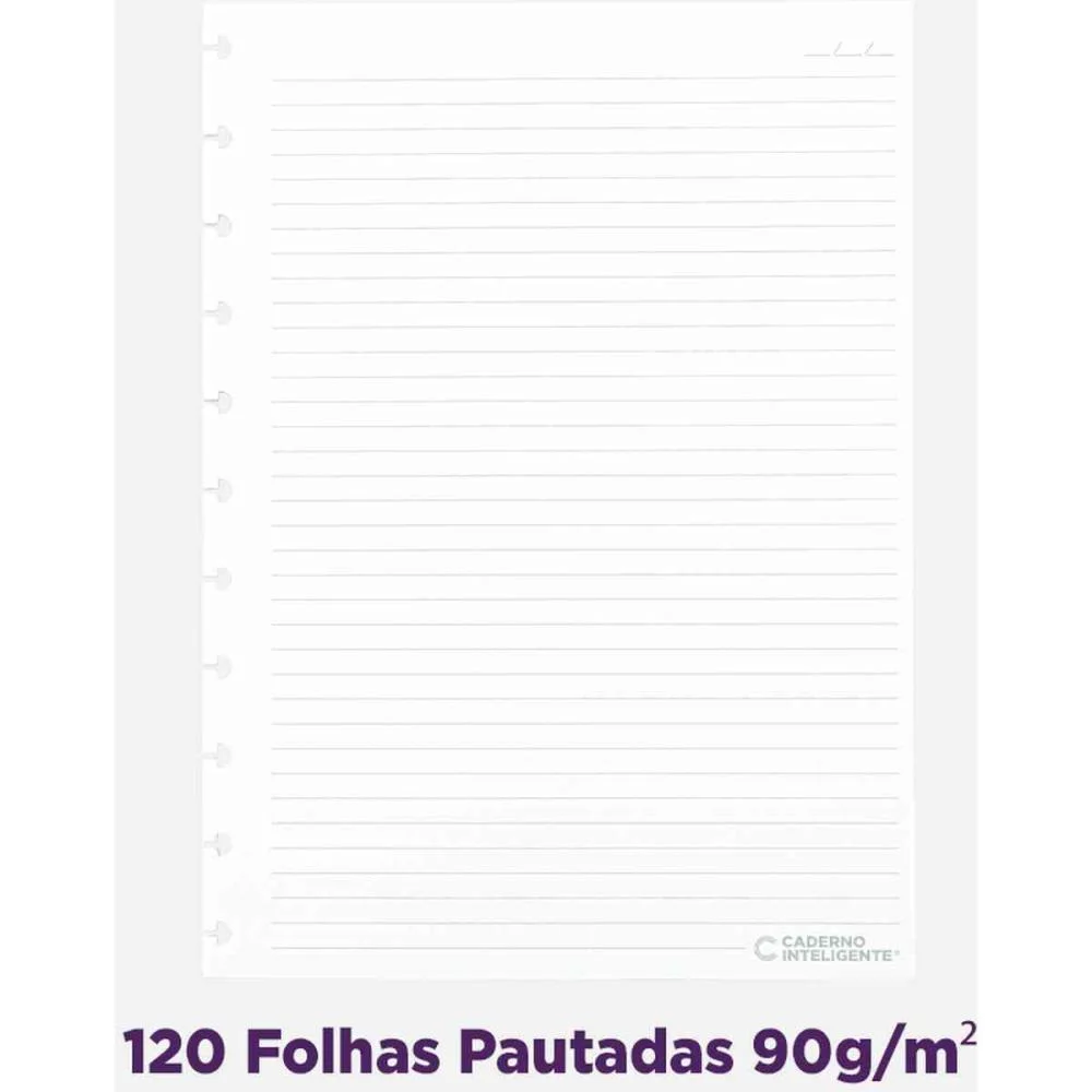Caderno Inteligente Grande Guava 10 Materias 140Fls 90G Caderno Inteligente (Unidade) - imagem 3