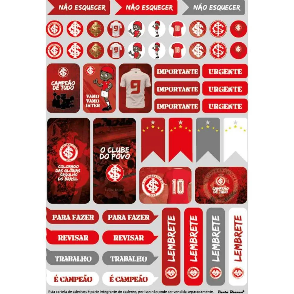 Caderno 10X1 Capa Dura Internacional 160Fls Pauta Branca (Pct.c/02) - imagem 5