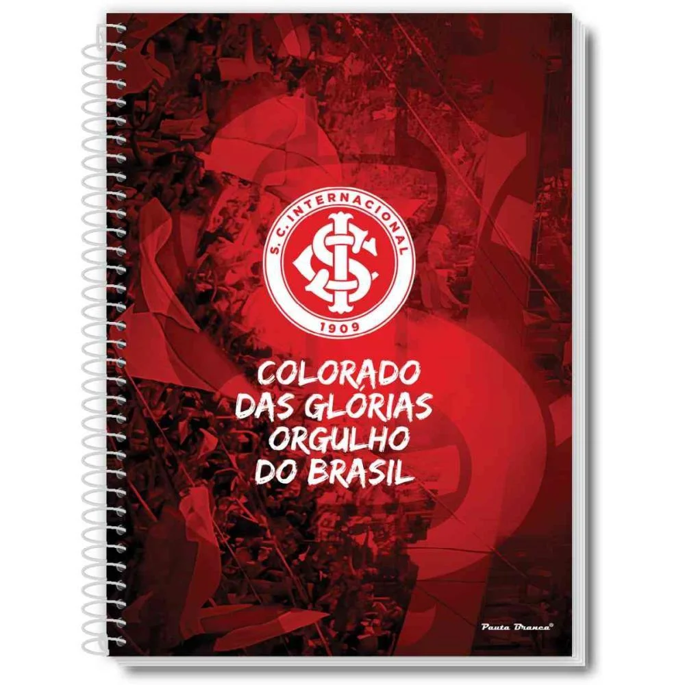 Caderno 10X1 Capa Dura Internacional 160Fls Pauta Branca (Pct.c/02) - imagem 6