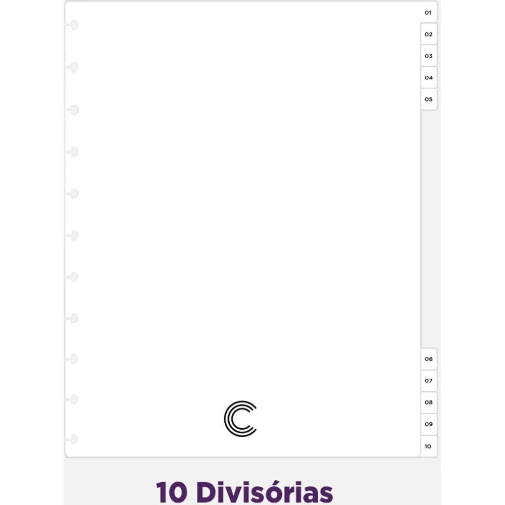 Caderno Inteligente Grande Arco Iris 10 Materias 140Fls Caderno Inteligente (Unidade) - imagem 3
