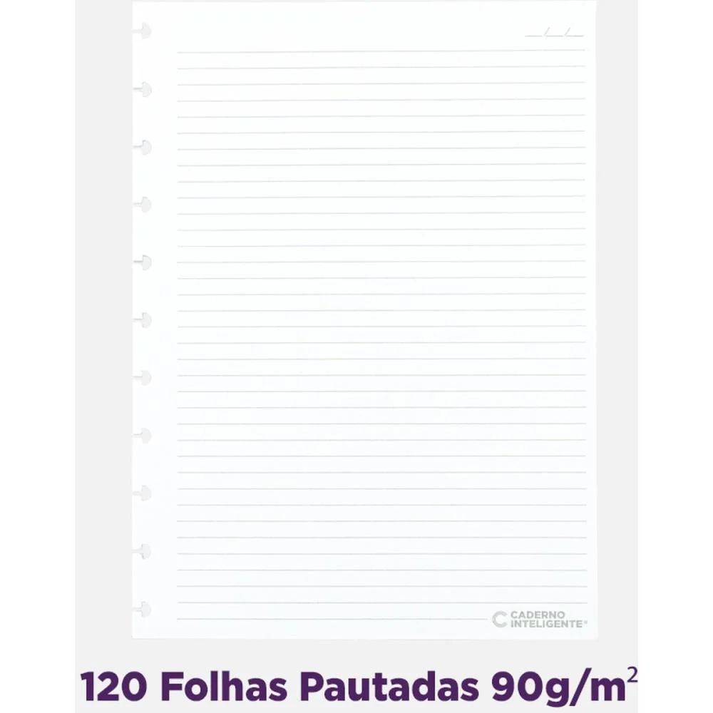 Caderno Inteligente Grande Arco Iris 10 Materias 140Fls Caderno Inteligente (Unidade) - imagem 4