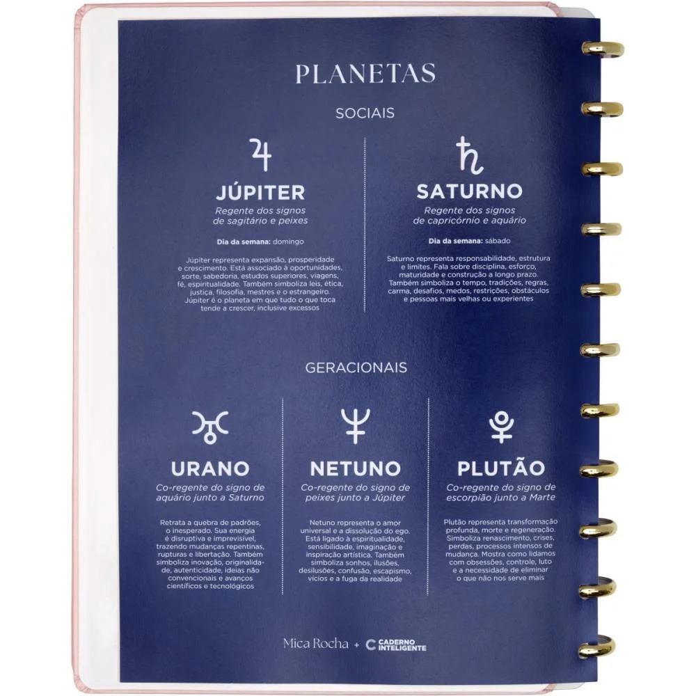 Caderno Inteligente Grande A Culpa E Do Signo 80F By Mica Caderno Inteligente (Unidade) - imagem 4