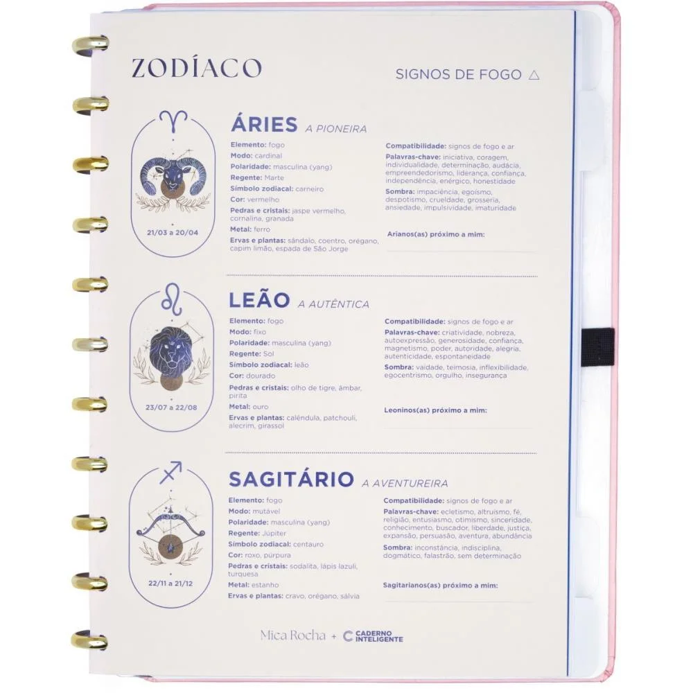Caderno Inteligente Grande A Culpa E Do Signo 80F By Mica Caderno Inteligente (Unidade) - imagem 5