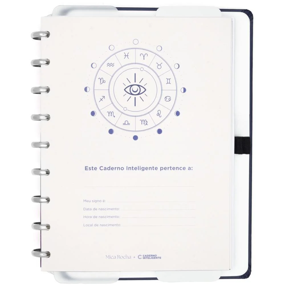 Caderno Inteligente Medio Influenciada Pela Lua 80F By M Caderno Inteligente (Unidade) - imagem 4