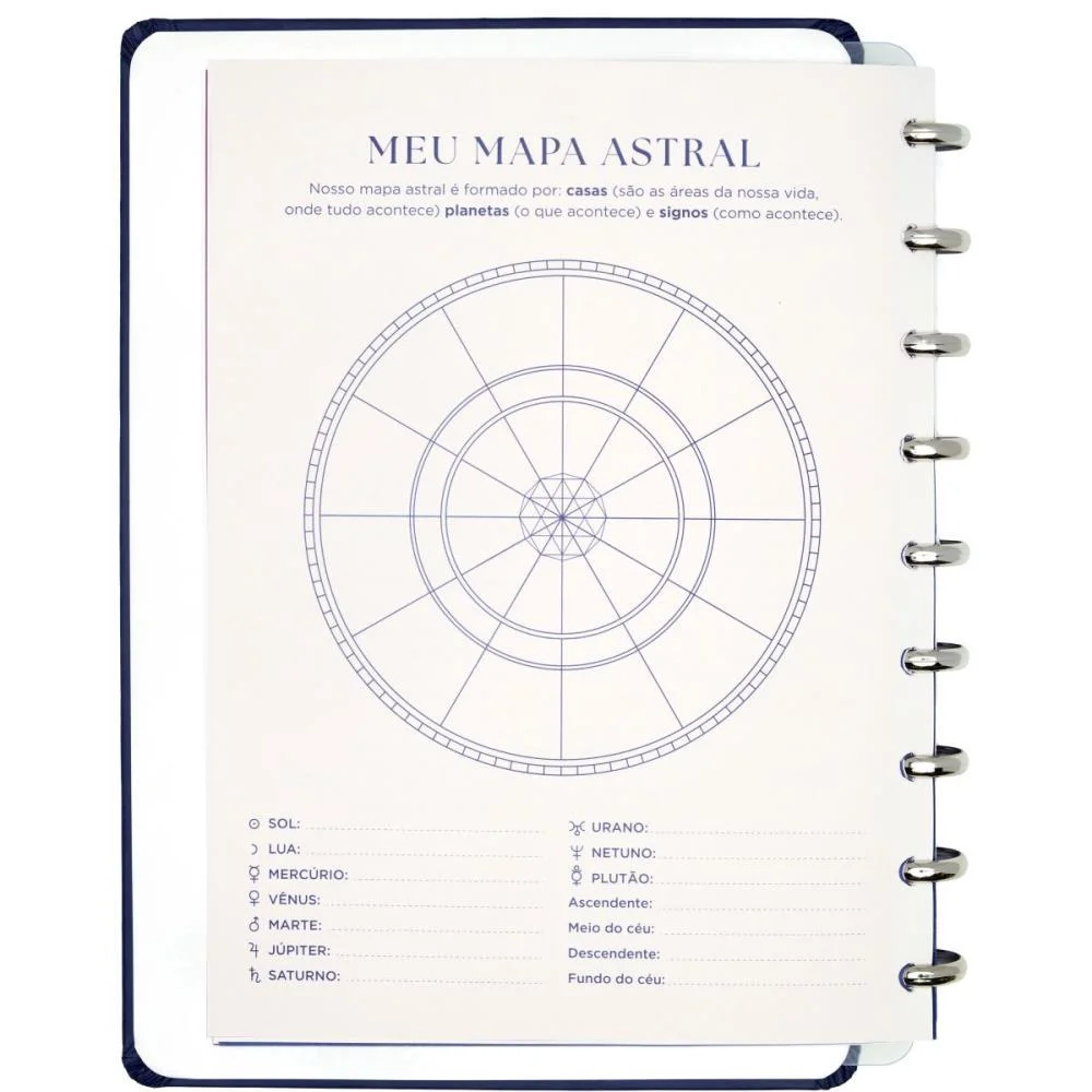 Caderno Inteligente Medio Influenciada Pela Lua 80F By M Caderno Inteligente (Unidade) - imagem 5