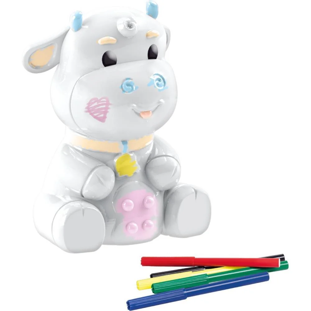 Boneco E Personagem Joy Vaquinha Pintura C/Canetin Samba Toys (Unidade) - imagem 2
