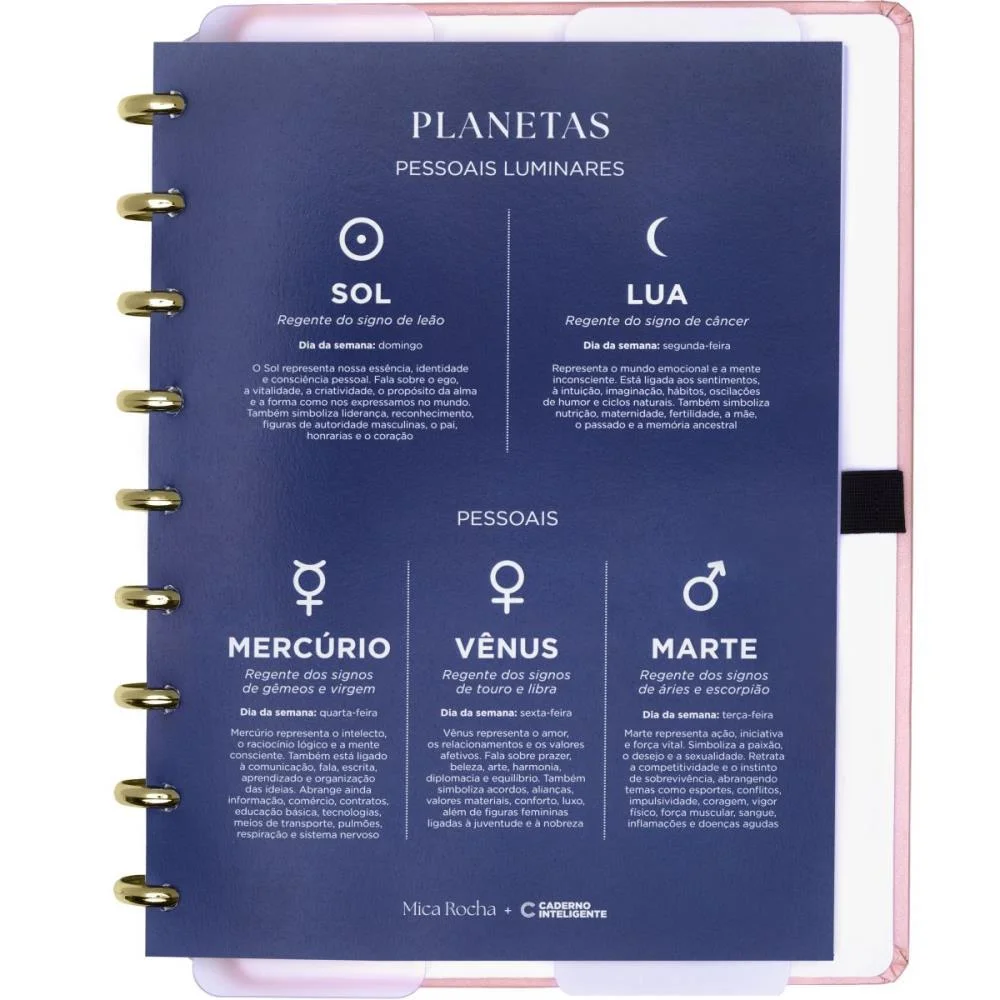 Caderno Inteligente Medio A Culpa E Do Signo 80F By Mica Caderno Inteligente (Unidade) - imagem 3