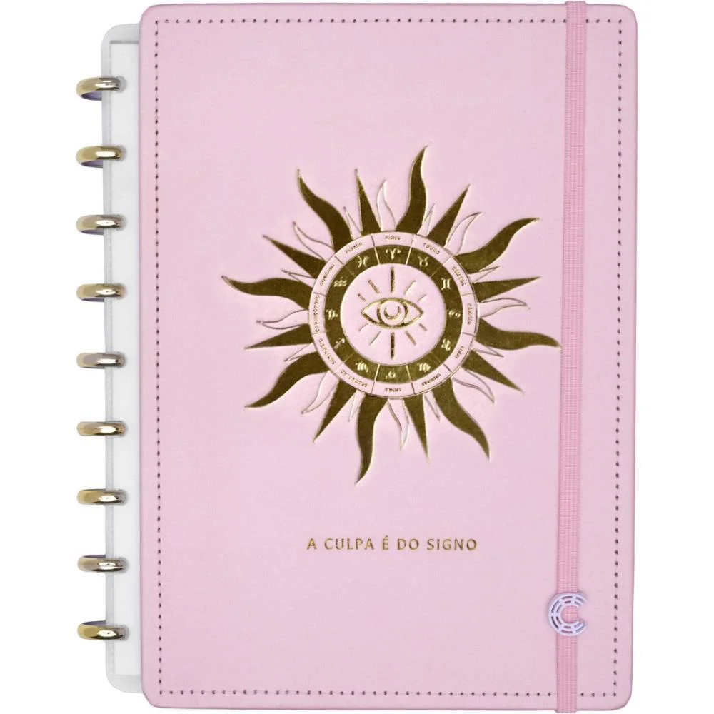 Caderno Inteligente Medio A Culpa E Do Signo 80F By Mica Caderno Inteligente (Unidade) - imagem 6