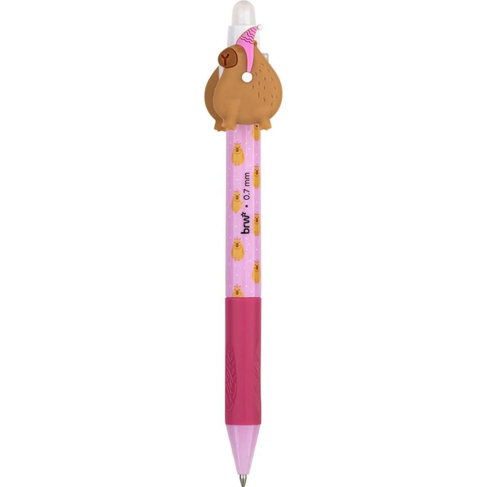 Caneta Gel Capivara  Apag 0.7Mm (S) Brw (Dp.c/12) - imagem 2