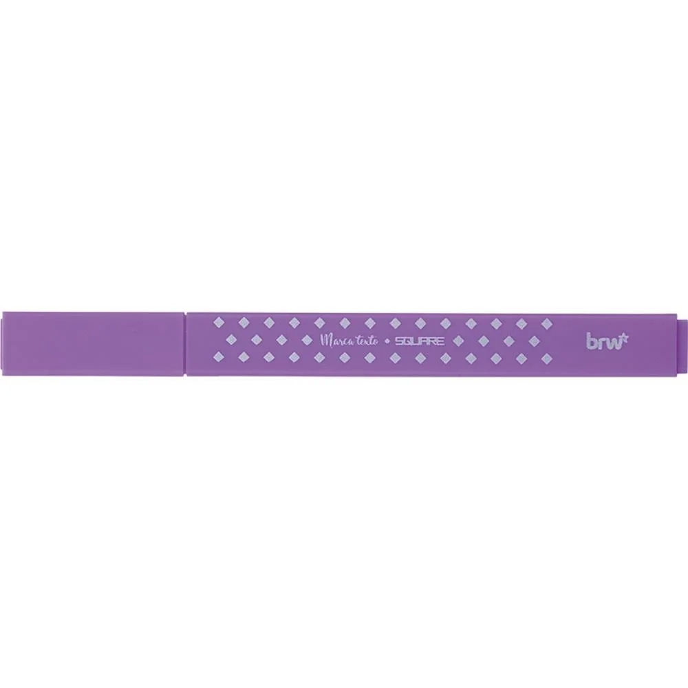 Caneta Marca Texto Square 4 Cores Neon Brw (Dp.c/24) - imagem 6
