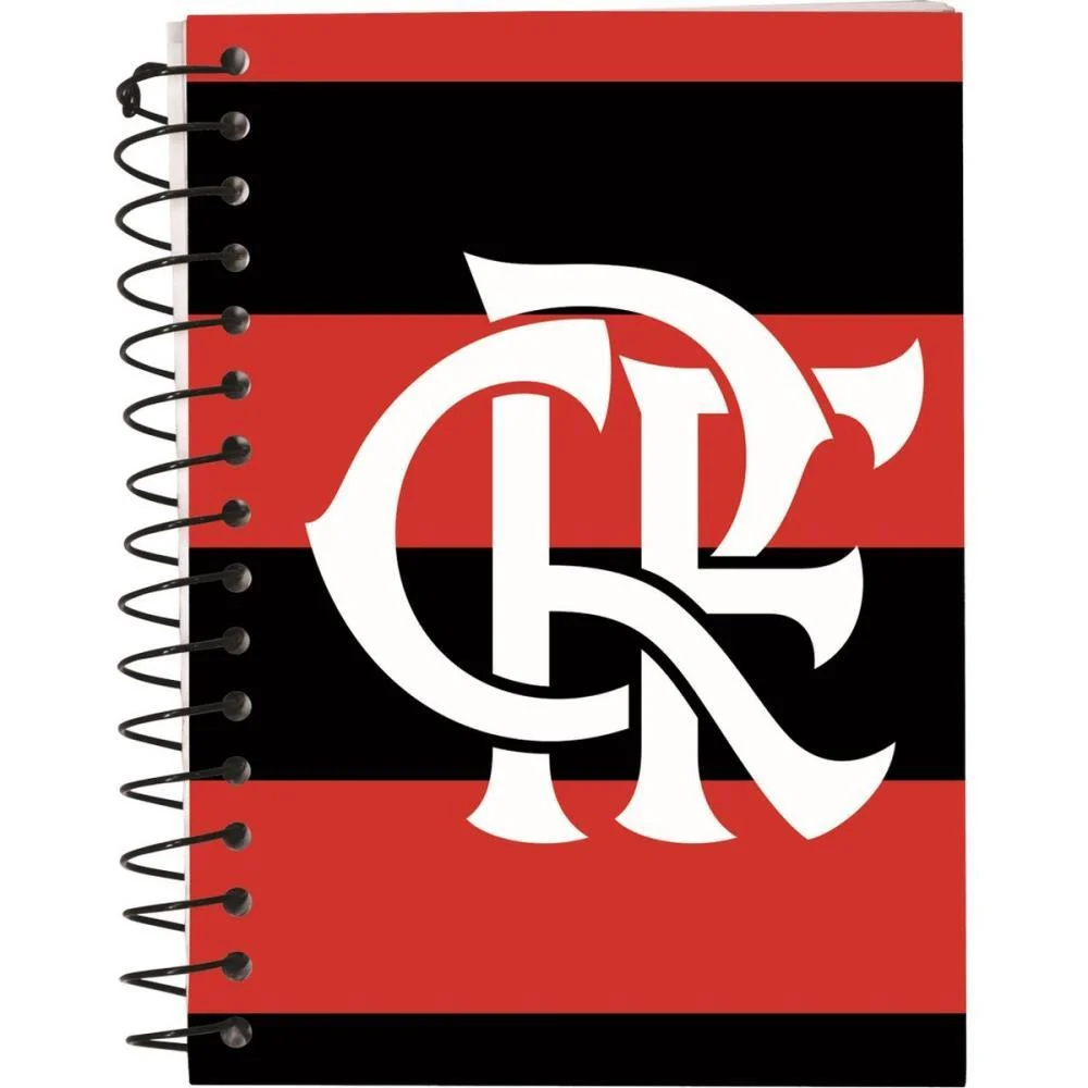 Caderneta 1/8 Flamengo Esp.cd 100X137Mm 96Fl Kit (Pct.c/04) - imagem 2