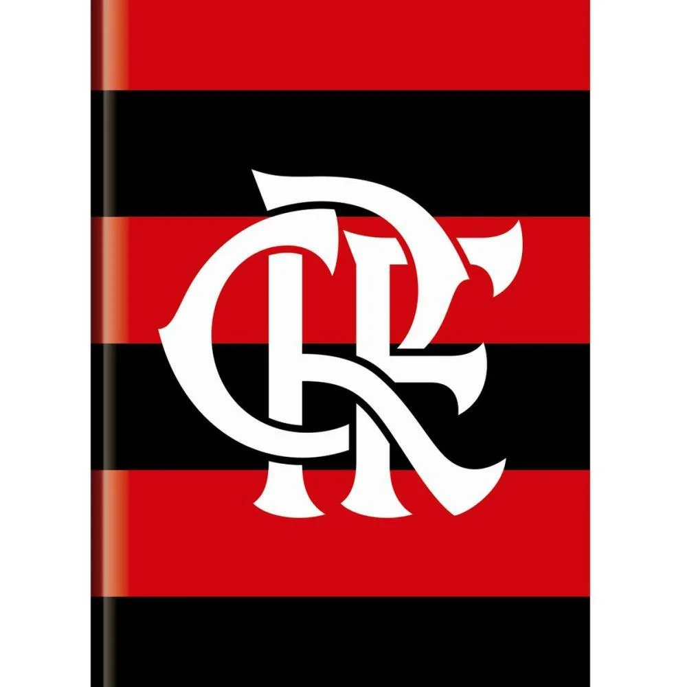 Caderno Brochurao Capa Dura Flamengo 80Fls Kit (Pct.c/05) - imagem 2