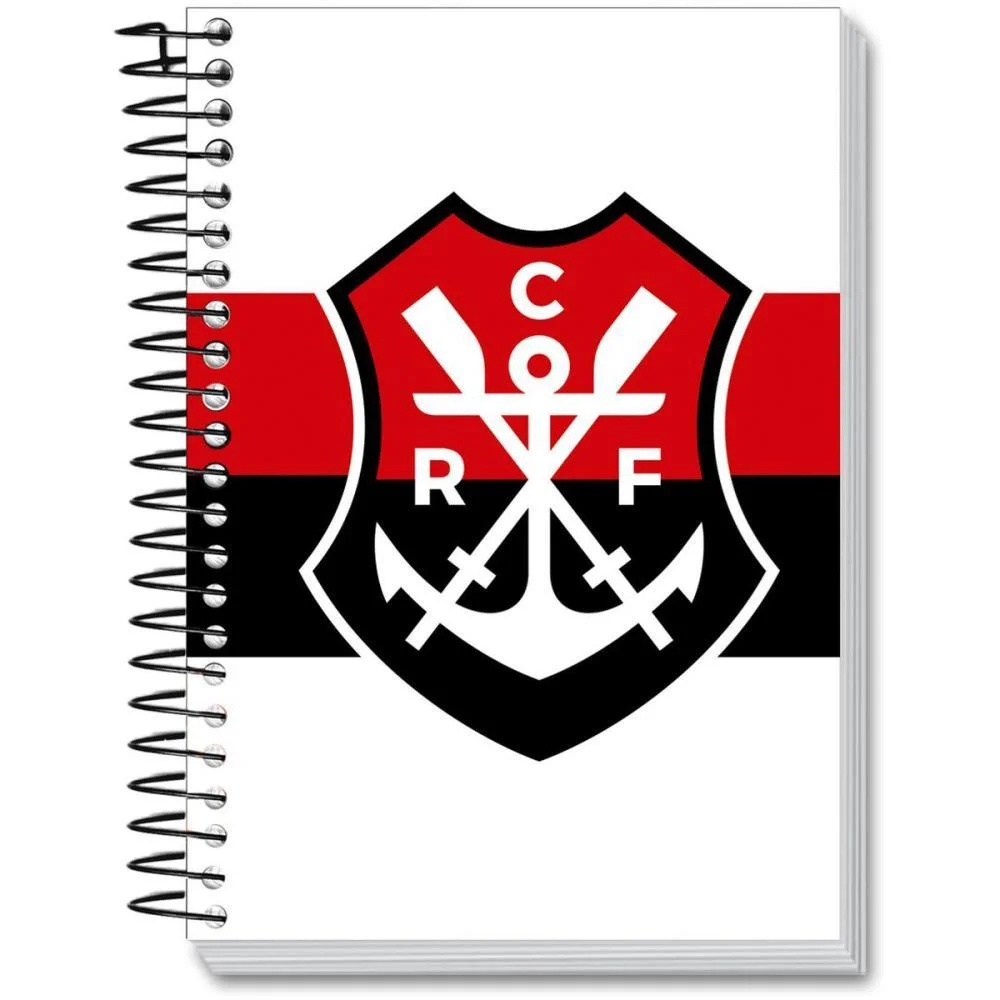 Caderno 01X1 Capa Dura Flamengo 80Fls Kit (Pct.c/04) - imagem 5
