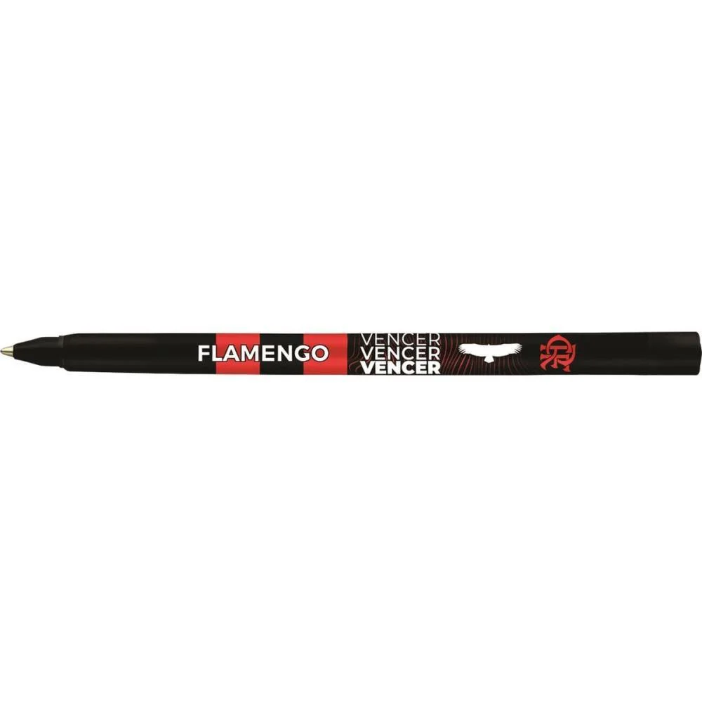 Caneta Esferografica Flamengo 1.0Mm Azul Kit (Cx.c/50) - imagem 3