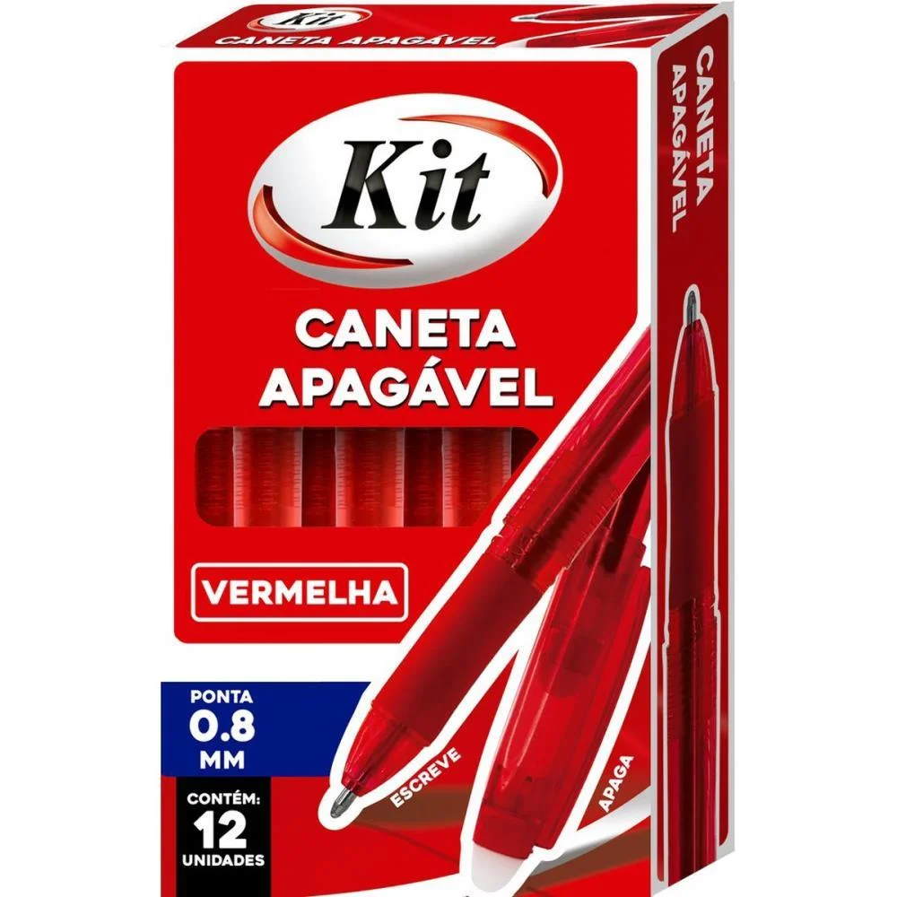 Caneta Apagavel Esferografica Multius.0.8Mm Vm Kit (Cx.c/12) - imagem 2