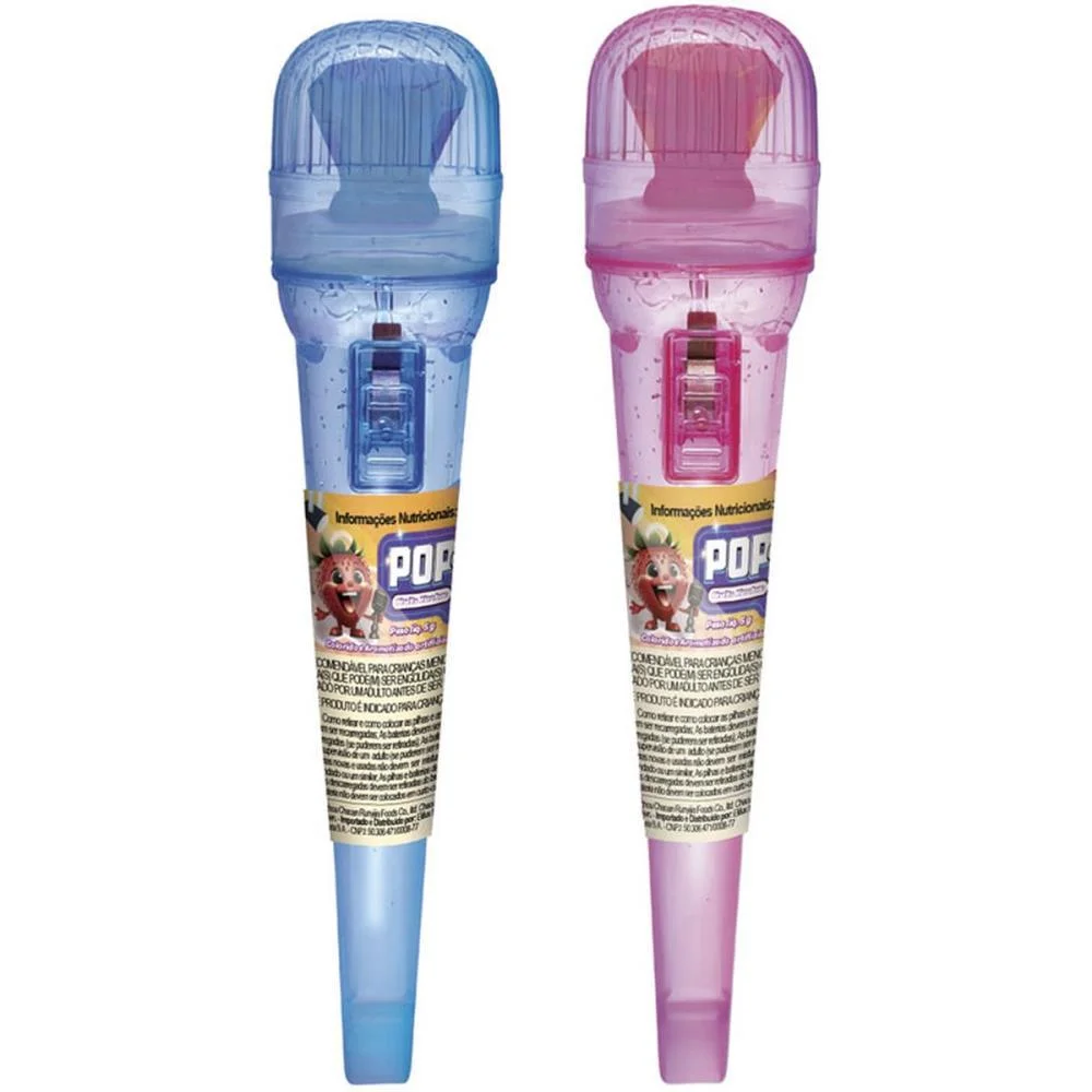 Doce Pop Fone Pirulito+Microf C/Luz Colore (Dp.c/20) - imagem 4
