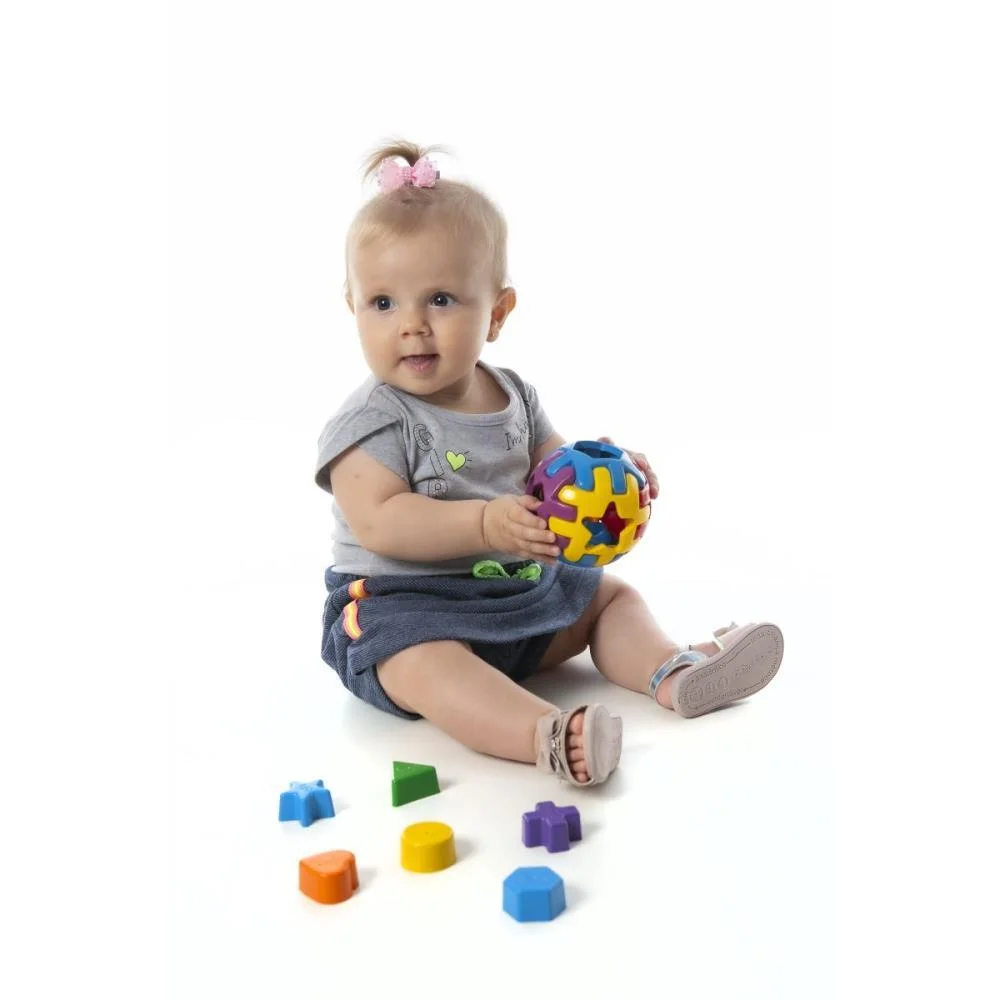 Brinquedo Educativo Bola Baby C/Blocos (S) Kendy Brinquedos (Unidade) - imagem 4