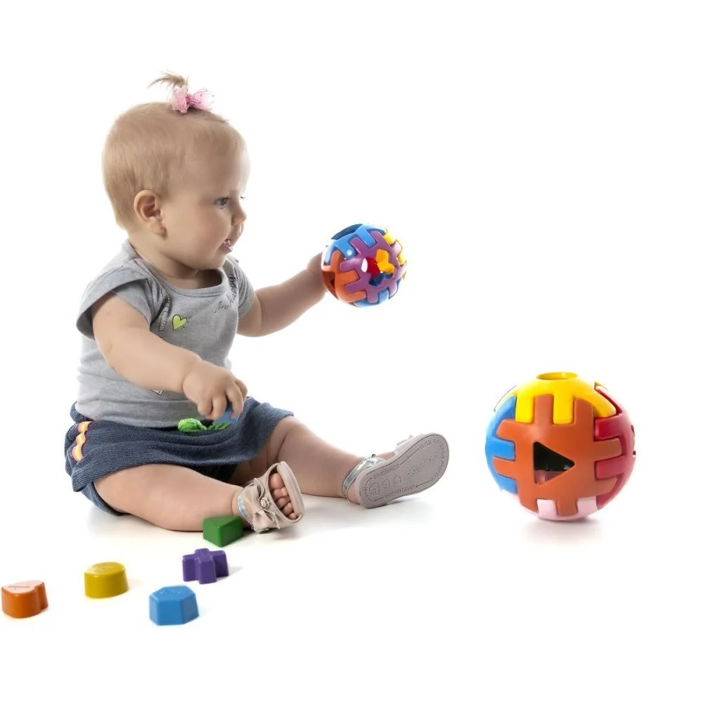 Brinquedo Educativo Bola Baby C/Blocos (S) Kendy Brinquedos (Unidade) - imagem 6