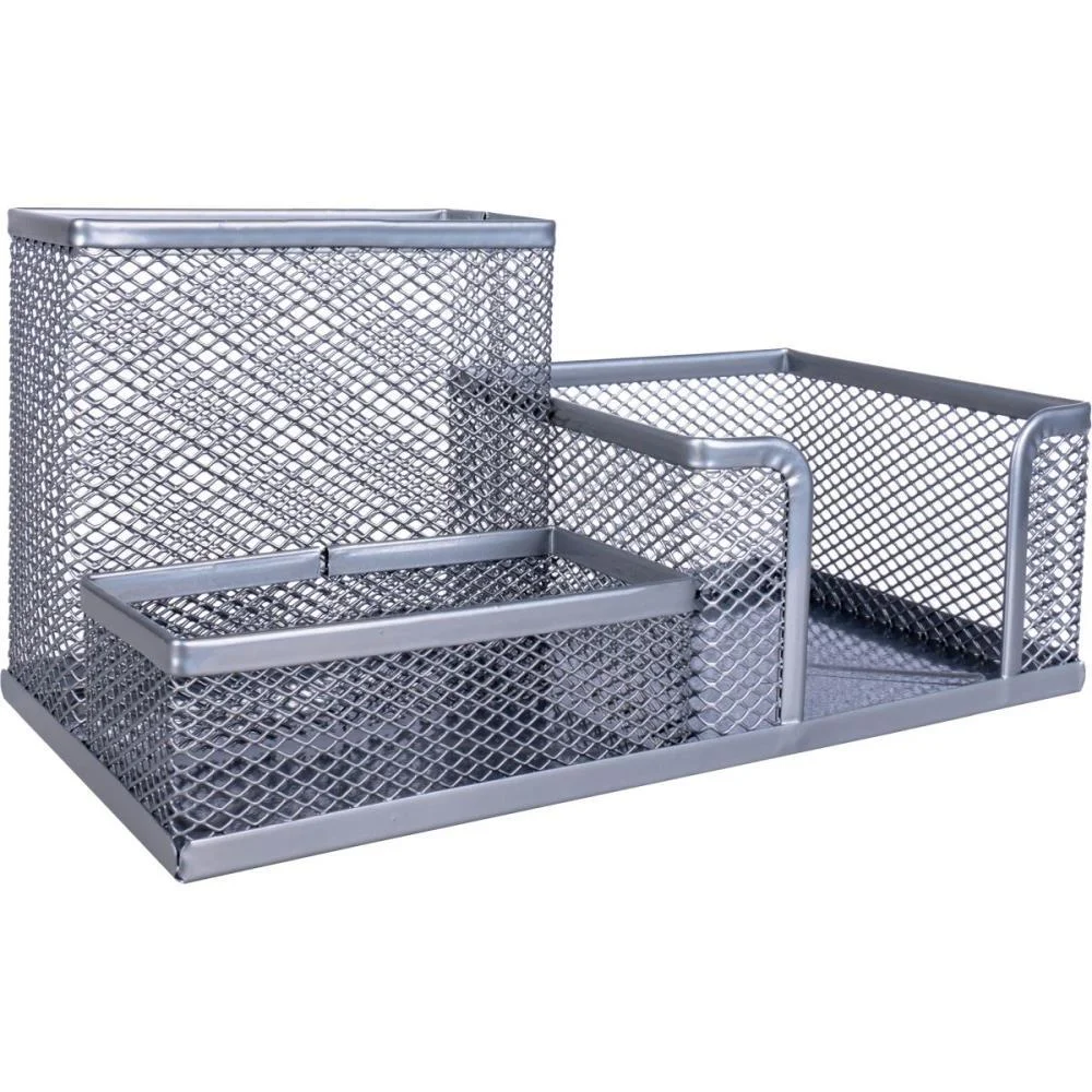 Acessorio Para Mesa Aramado 3 Reparticoes Prata Yins (Unidade) - imagem 5