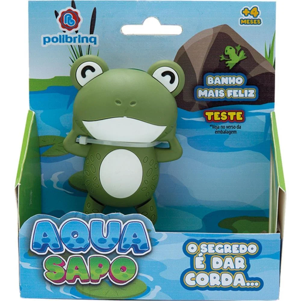 Brinquedo Para Bebe Aqua Sapo (S) Polibrinq (Unidade) - imagem 10