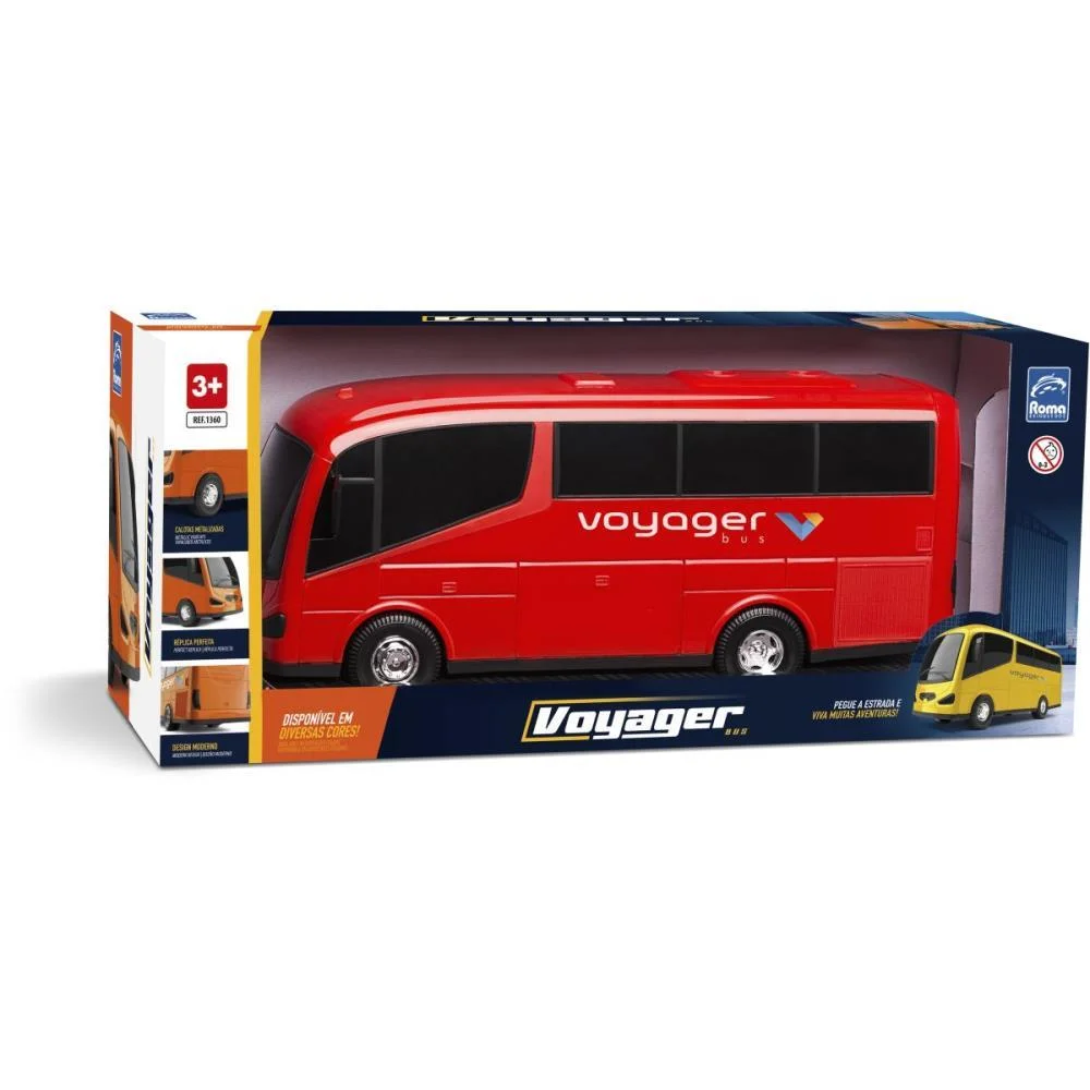 Carrinho Voyager Bus 12,5Cm  (S) Roma (Unidade) - imagem 4