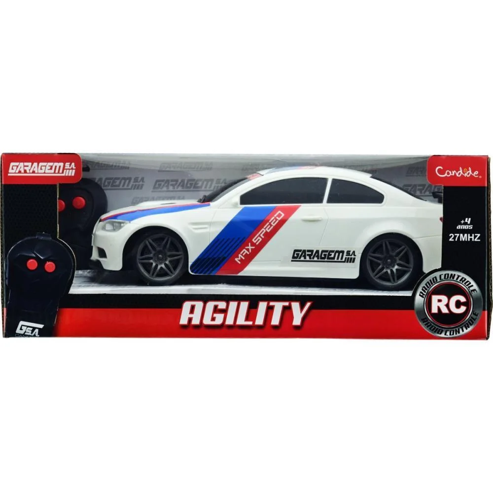 Carrinho Controle Remoto Agility Cont 3Funcoes/Pilha(S) Candide (Unidade) - imagem 5