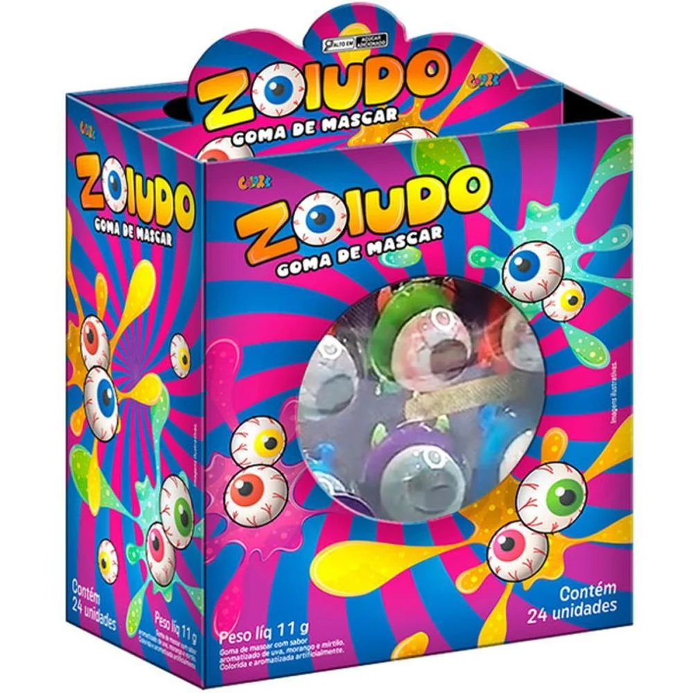 Doce Zoiudo Goma De Mascar (S) Colore (Dp.c/24) - imagem 4