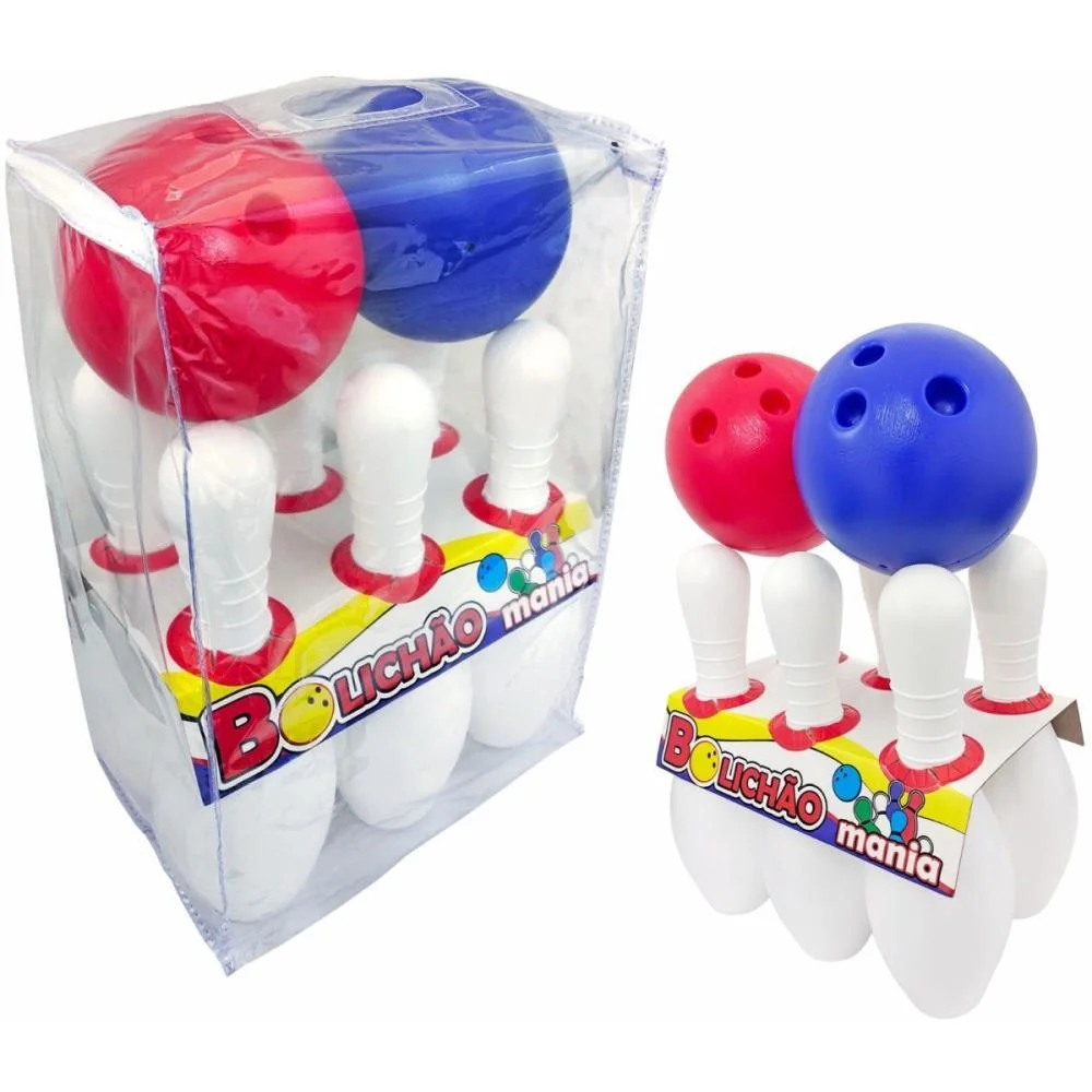 Boliche Mega Boliche Mania 53Cm 8Pcs Leplastic (Unidade) - imagem 4