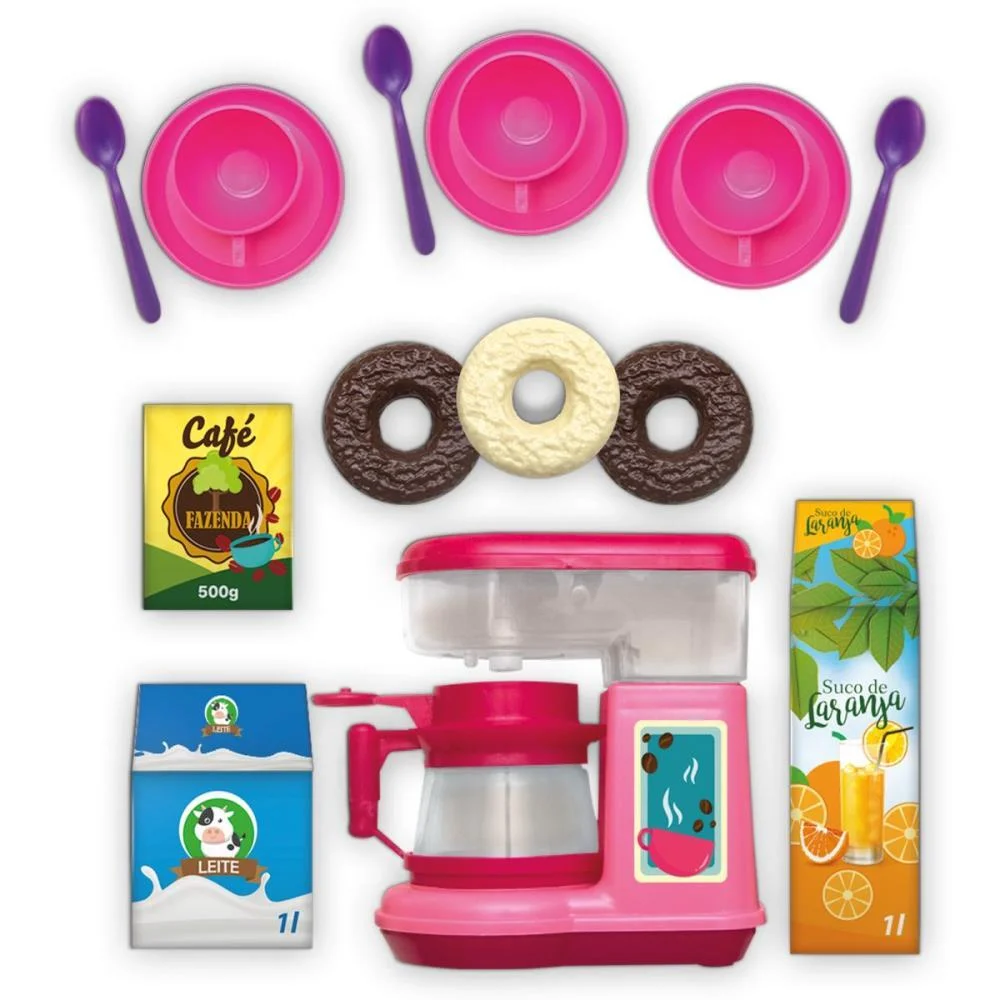 Brincando De Casinha Cafeteira Coffe Shop Pica Pau (Unidade) - imagem 2