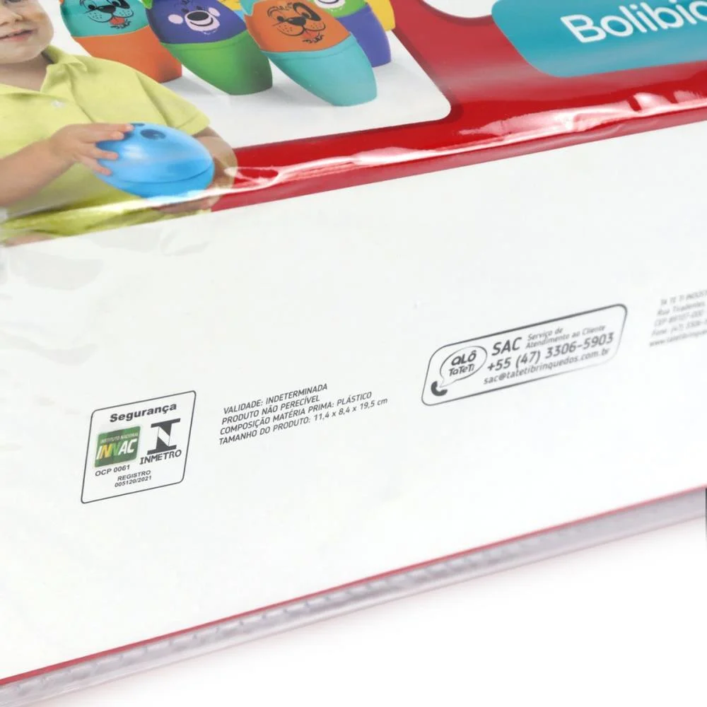 Brinquedo Educativo Bolibichos Tateti (Unidade) - imagem 7