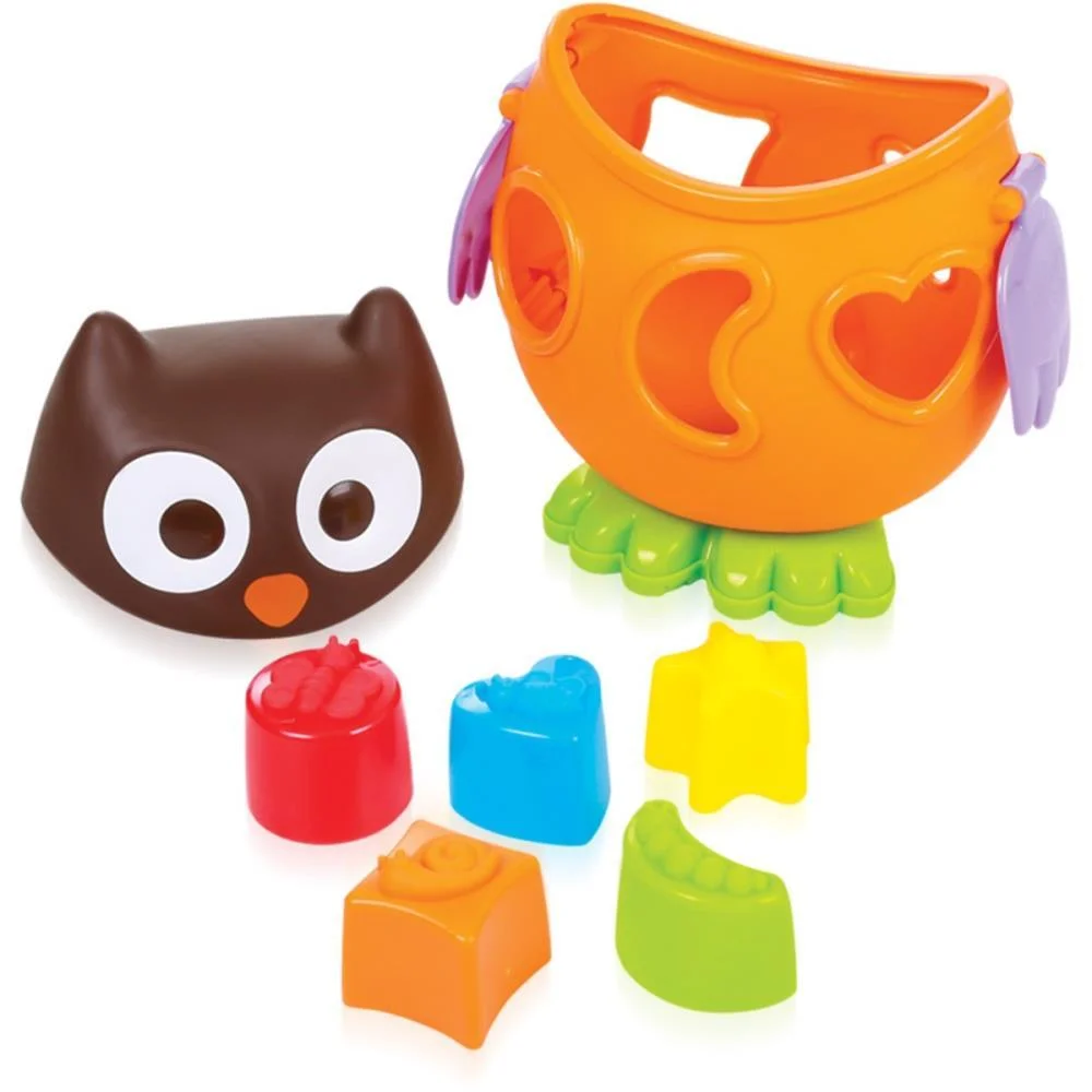 Brinquedo Educativo Corujinha Com Cubos Maral (Unidade) - imagem 4