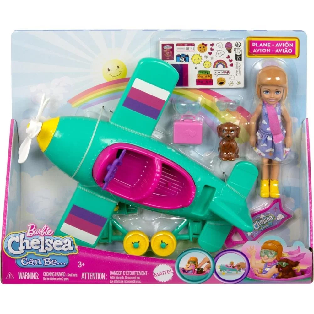 Barbie Family Chelsea Cj. Piloto De Aviao Mattel (Unidade) - imagem 8