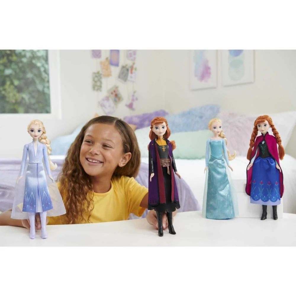 Boneca Disney Frozen Elsa E Ana 1 E 2 (S) Mattel (Unidade) - imagem 8