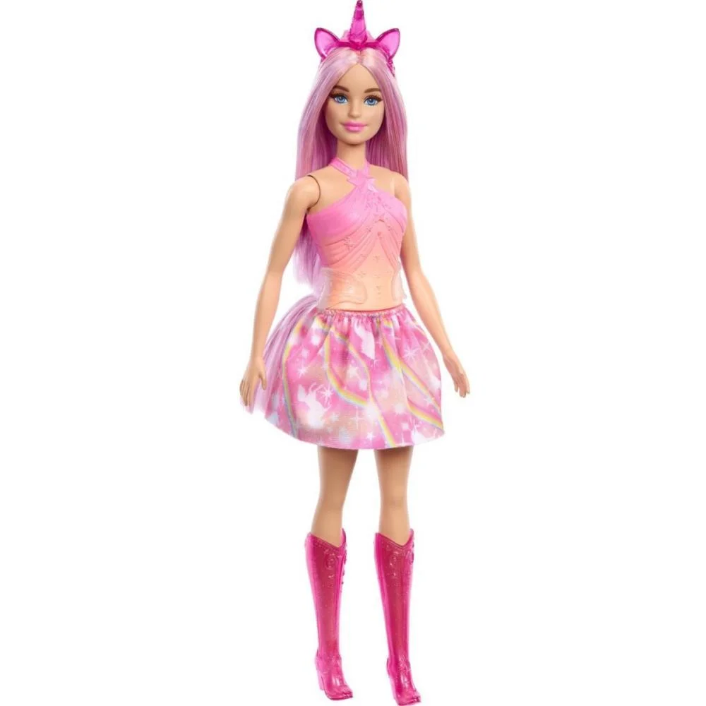 Barbie Fantasy Boneca Unicórnio Rosa Mattel (Unidade) - imagem 3