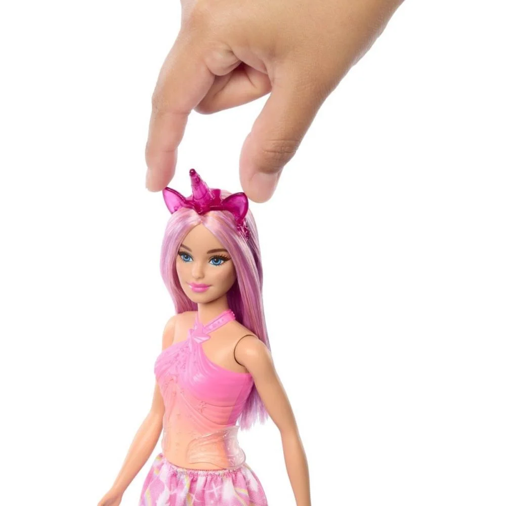 Barbie Fantasy Boneca Unicórnio Rosa Mattel (Unidade) - imagem 6