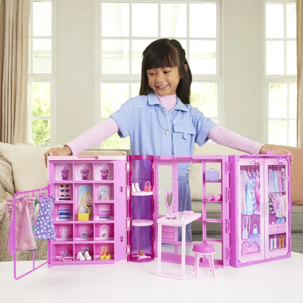 Barbie Fashion Closet Dos Sonhos C/Aces E Bon Mattel (Unidade) - imagem 8