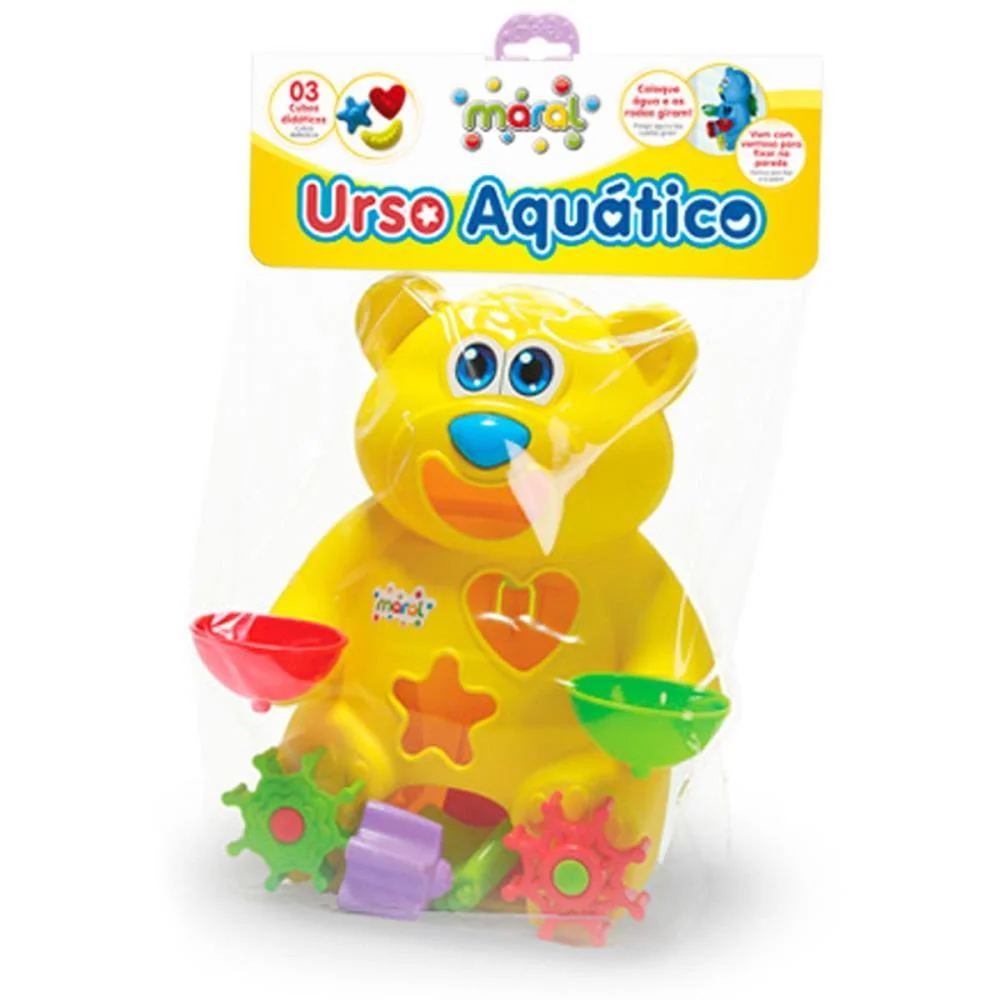 Brinquedo Educativo Urso Aquatico Maral (Unidade) - imagem 4