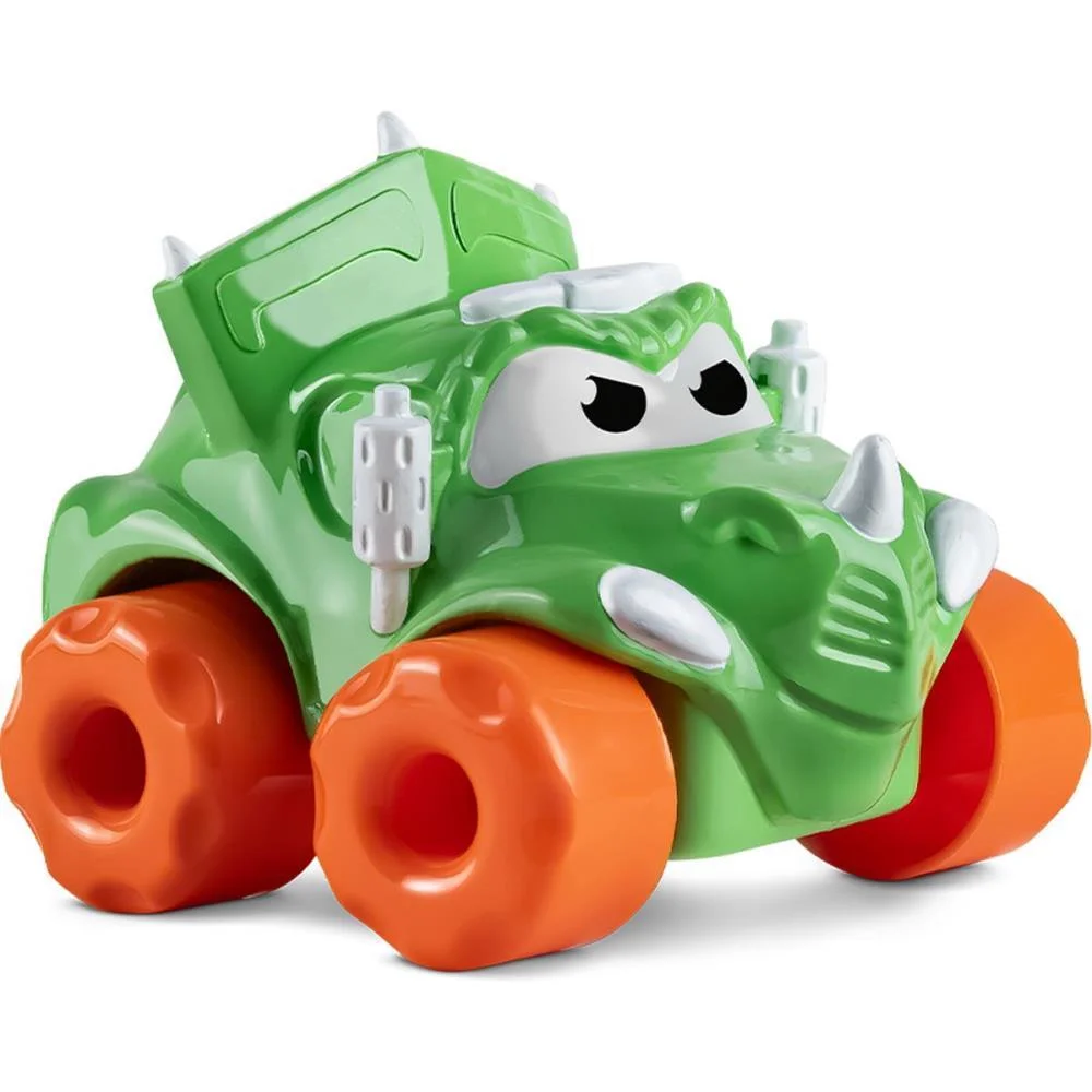 Brinquedo Para Bebe Carrinho Kart Dinossauro Vinil Samba Toys (Unidade) - imagem 2